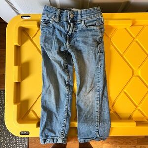 Levi’s kids jeans. Size 4. Light blue wash.